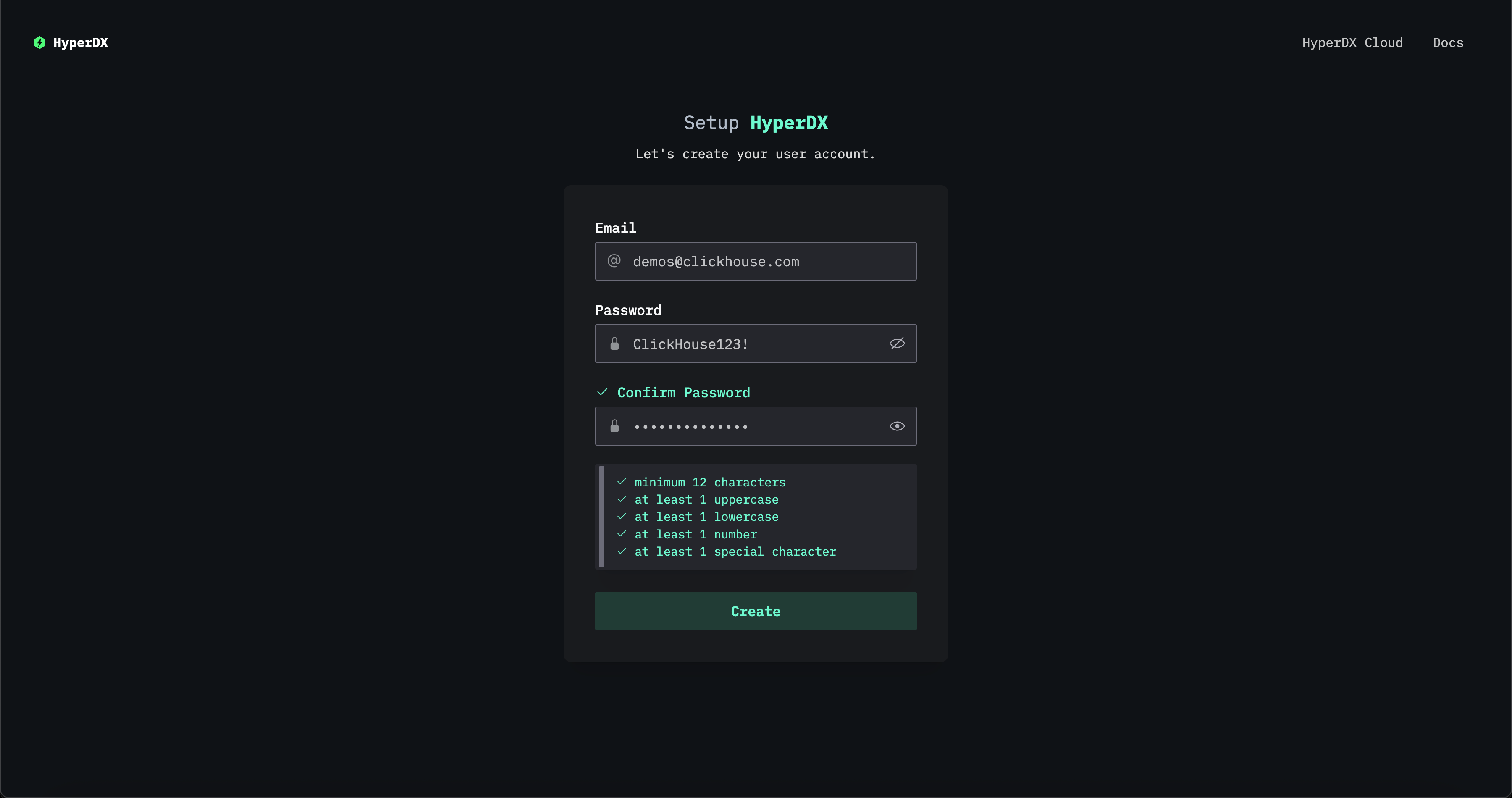 HyperDX UI